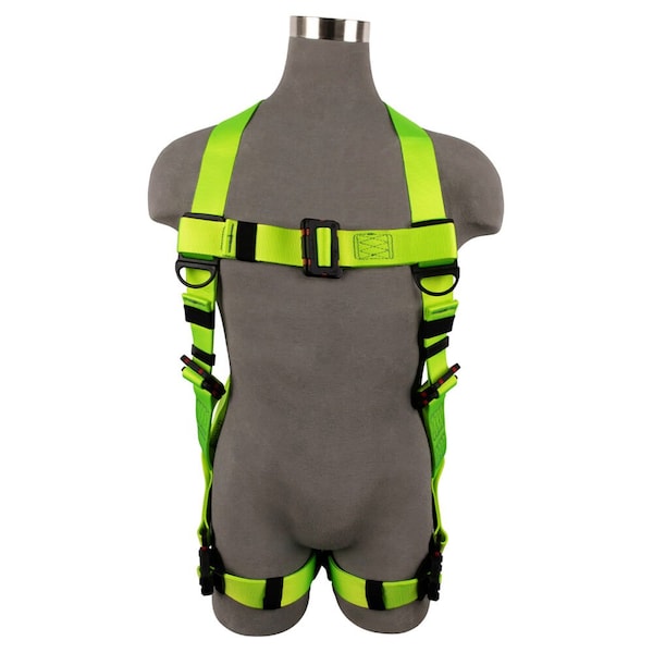 Safewaze Arc Flash Full Body Harness Soft Loop 1D, DE MB Torso, DE QC  Legs  XS - SW77225-UT2QCSL-XS