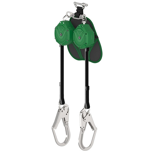 Msa Safety Self-Retracting Lifeline, 6 ft L, 2Legs - VSLEW-012-PF-A