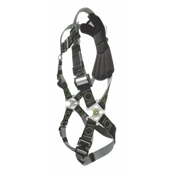 Honeywell Miller Revolution(R) DuraFlex Full Body Harness, L/XL, 400 lb., Quick-Connect Chest/ Hips D-Ring - RDF-QC/UGN