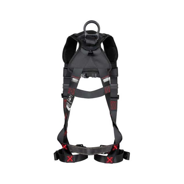 Falltech Not Applicable Fall Protection Harness, S/M, 425 lb, Quick-Connect Chest/ Tongue Leg Buckles - 8143BSM