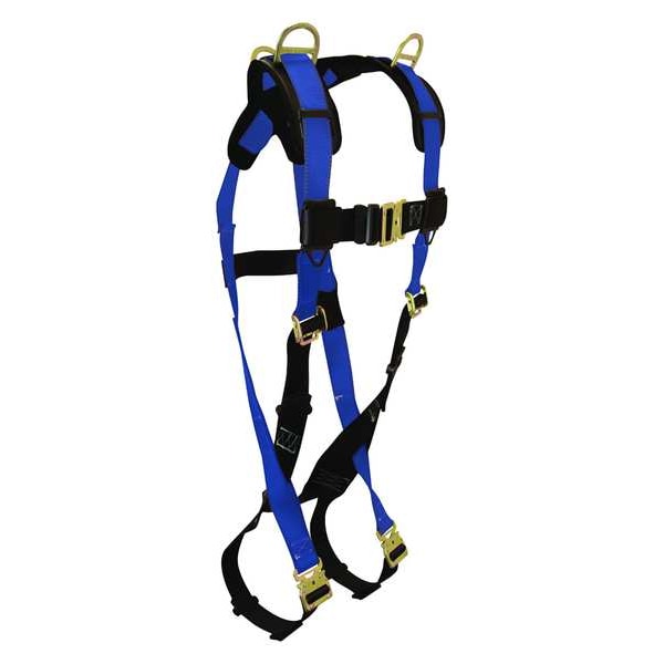 Condor Condor Full Body Harness, Universal (S/M/L), 425 lb., Quick-Connect Chest/ Back, Shoulder D-Ring - 35KU77