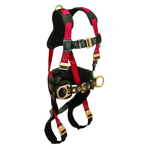 Condor Condor Full Body Harness, L/XL, 425 lb., Quick-Connect Chest/ Quick-Connect Leg Buckles - 35KU95