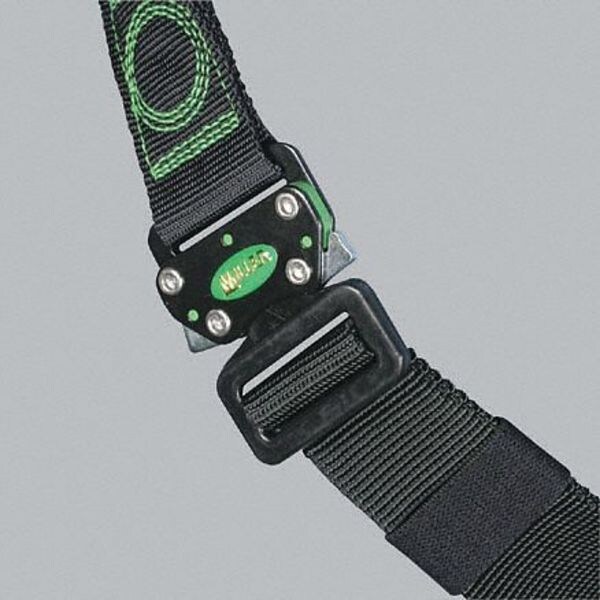 Honeywell Miller Revolution(R) Full Body Harness, L/XL, 400 lb., Quick-Connect Chest/ Quick-Connect Leg Buckles - RDT-QC-B/UBK