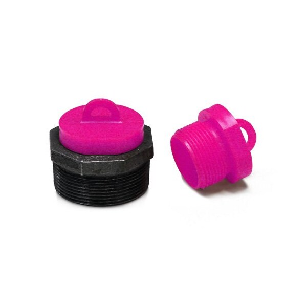 Guardian PURE SAFETY GROUP PINK 1-1/2in NPT THREADED PLUG - S112PK