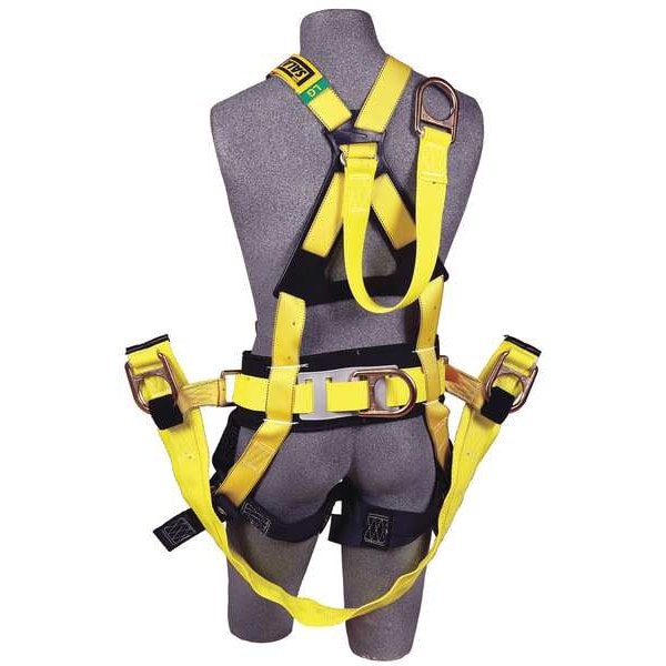 3M Dbi-Sala Delta(TM) Full Body Harness, XL, 420 lb., Mating Chest/ Tongue Leg Buckles - 1106107