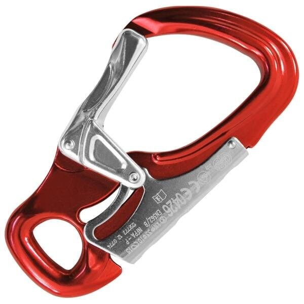 Kong Usa 136 mm Length, 26 mm Gate Opening, Aluminum Alloy, Red/Polished - 7150X0RPPKK