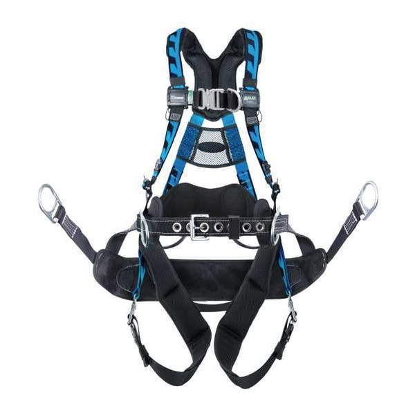 Honeywell Miller AirCore(TM) Tower Full Body Harness, L/XL, 400 lb., Quick-Connect Chest/ Quick-Connect Leg Buckles - ACT-QCUB