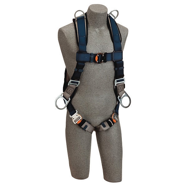 3M Dbi-Sala ExoFit(TM) Retrieval Full Body Harness, L, 420 lb., Quick-Connect Chest/ Quick-Connect Leg Buckles - 1109229