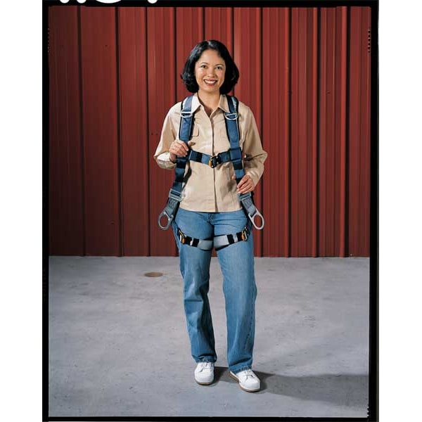 3M Dbi-Sala ExoFit(TM) Retrieval Full Body Harness, L, 420 lb., Quick-Connect Chest/ Quick-Connect Leg Buckles - 1109229