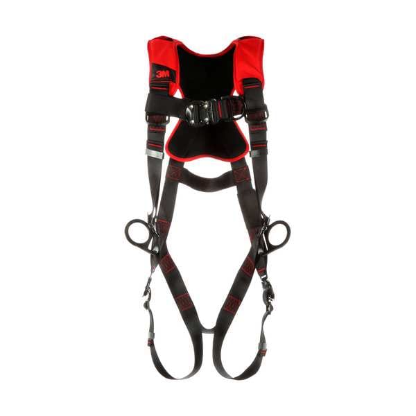 3M Protecta Protecta(R) Full Body Harness, S, 420 lb., Quick-Connect Chest/ Quick-Connect Leg Buckles - 1161442