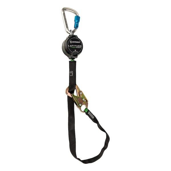 Safewaze Self Retracting Lifeline, 7 ft., 310 lb. Weight Capacity - 018-5031