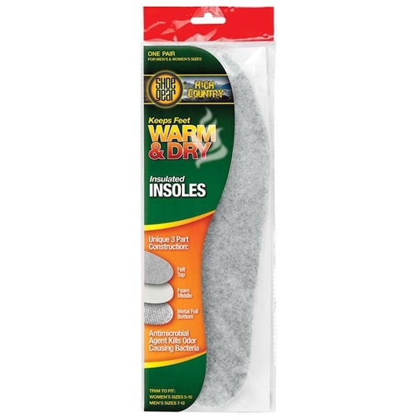 Shoe Gear Shoe Gear 375127 Warm & Dry Insulated Insoles - 375127