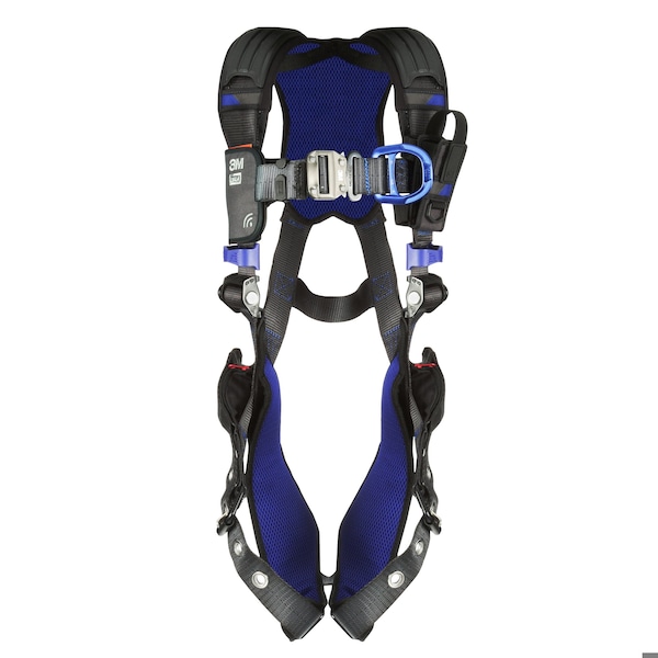 3M Dbi-Sala ExoFit(TM) X300 Fall Protection Harness, L, 420 lb, Quick-Connect Chest/ Tongue Leg Buckles - 1140135