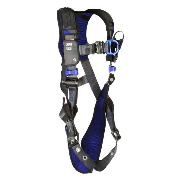 3M Dbi-Sala ExoFit(TM) X300 Fall Protection Harness, L, 420 lb, Quick-Connect Chest/ Tongue Leg Buckles - 1140135