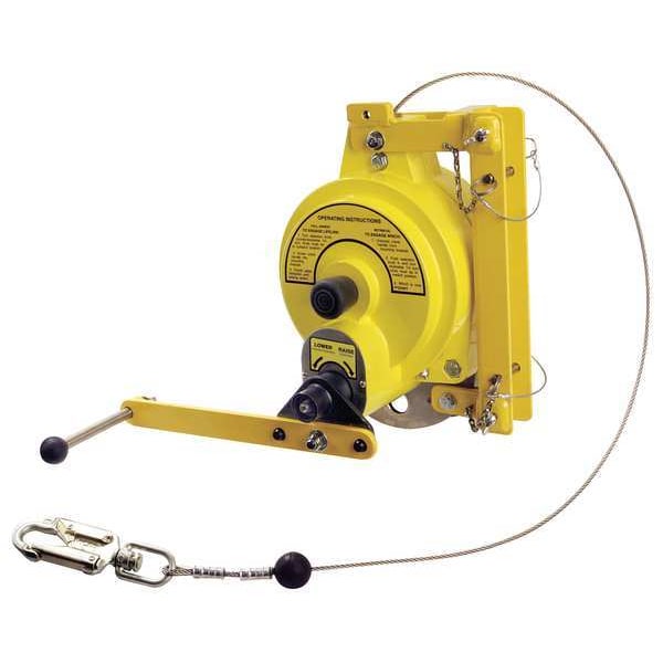 Gemtor Retrieval Winch, 310 lb, Forged Steel, For Use With: Gemtor Tripods, Davits and Quadpods - RS3-50