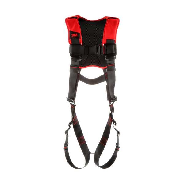 3M Protecta Protecta(R) Full Body Harness, XL, 420 lb., Mating Chest/ Mating Leg Buckles, Back D-Ring - 1161425