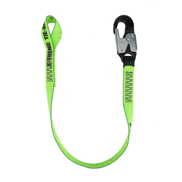 Safewaze 37in Tie-Back Leg: SL, Alu Snap Hook - 021-5279
