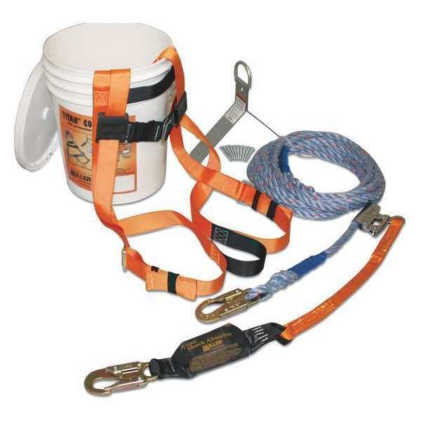 Honeywell Miller Fall Protection Kit, Size: L/XL - TRK2000-Z7/25FT