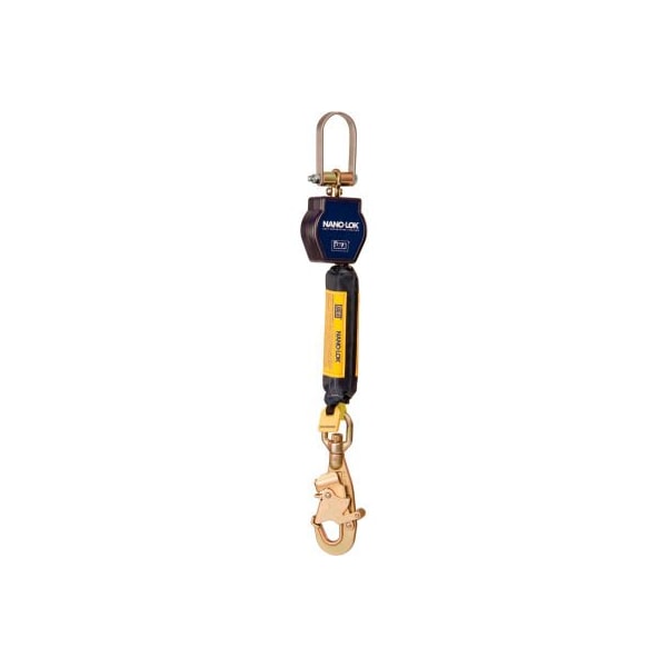 3M Dbi-Sala DBI-SALA Nano-Lok Self Retracting Lifeline, 6'L, 420 Cap Lbs - 3101239