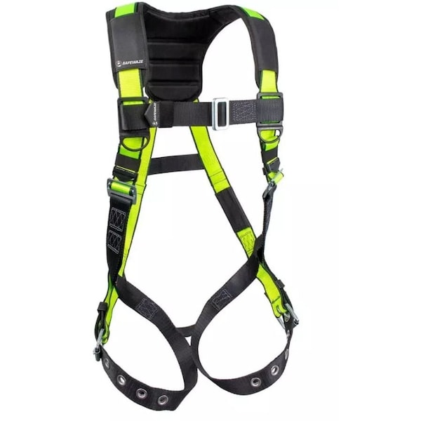 Safewaze PRO Full Body Harness: 1D, Dorsal Link, MB Chest, TB Legs - FS185DL