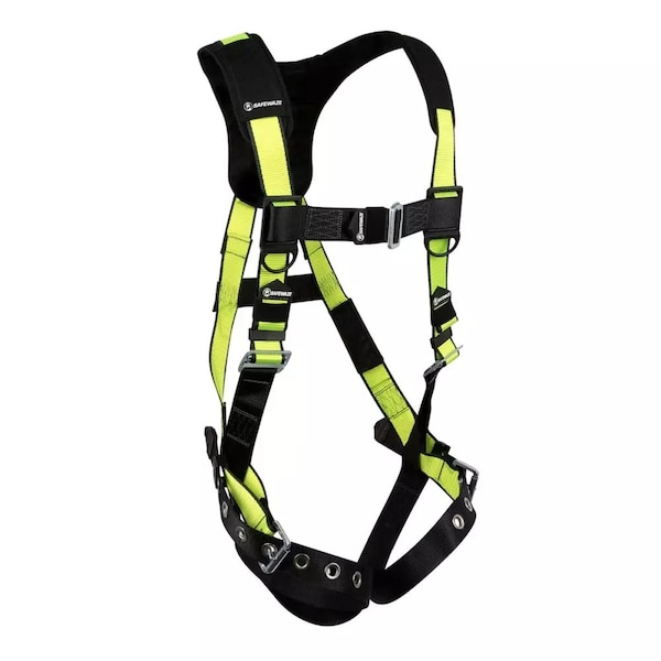 Safewaze SafeLink Full Body Harness: 1D, MB Chest, TB Legs - FS185-SAFELINK