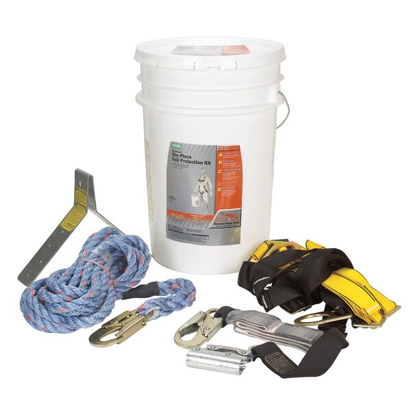 Msa Safety Safety Works Unisex Polyester Fall Protection Kit Assorted 1 pc - 10095901