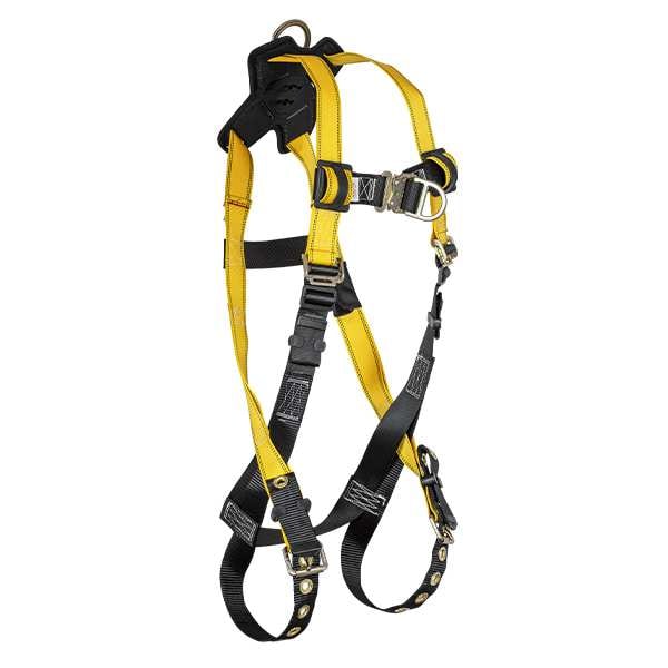 Condor Not Applicable Full Body Harness, L, 420 lb, Quick-Connect Chest/ Tongue Leg Buckles - 61DD35