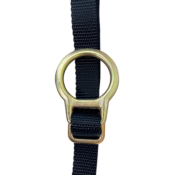 Frontline Combat 6' Tie-Back Double Leg Shock Absorbing Lanyard with Snaphooks - LPO62SADJ