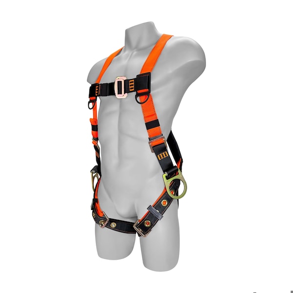 Frontline Combat Economy Series Full Body Harness with Tongue Buckle Legs Uni - 100VTB-UN-3D