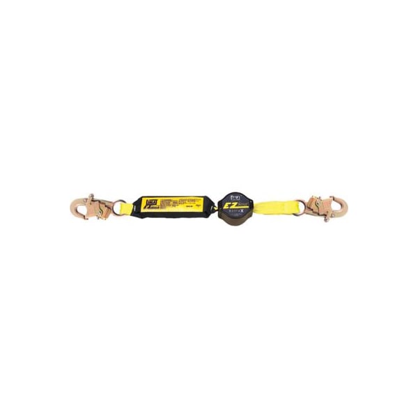3M Dbi-Sala Shock Absorbing Lanyard, 6 ft, Yellow - 1241460