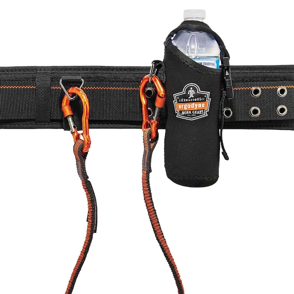 Ergodyne Black Can / Bottle Holder And Trap - 3775