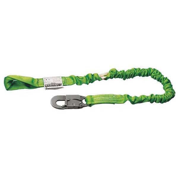 Honeywell Miller Shock Absorbing Lanyard, 6 ft., Green - 233MORS-Z7/6FTGN
