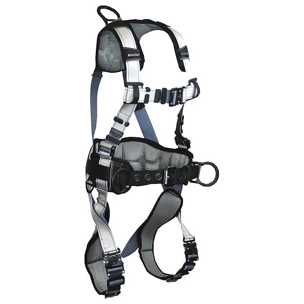 Falltech FlowTech(TM) Full Body Harness, S, 425 lb., Quick-Connect Chest/ Quick-Connect Leg Buckles - G7089BQS