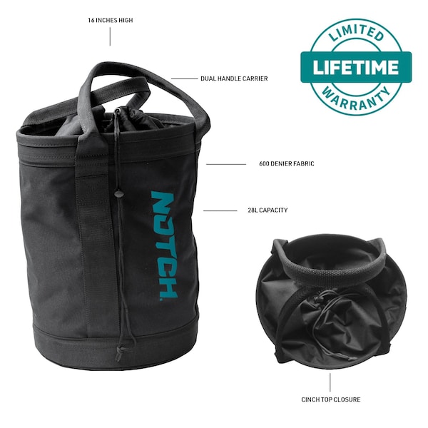 Notch Pro 250 Bag Black/Teal 40025BT - 40025BT
