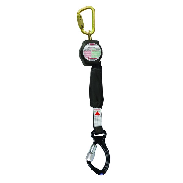 Super Anchor Safety TossR 6ft Self Retracting Web Lanyard. - 2990-A6