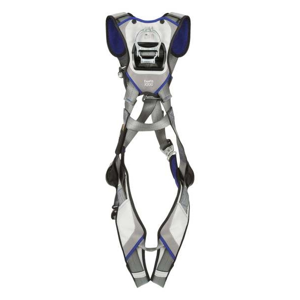 3M Dbi-Sala ExoFit(TM) X200 Harness, L, 420 lb, Quick-Connect Chest/ Quick-Connect Leg Buckles - 1402158