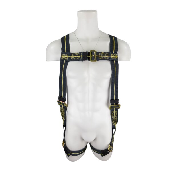 Safewaze Fire Rated Full Body Harness, Vest Style, M - FS77325-FR-M
