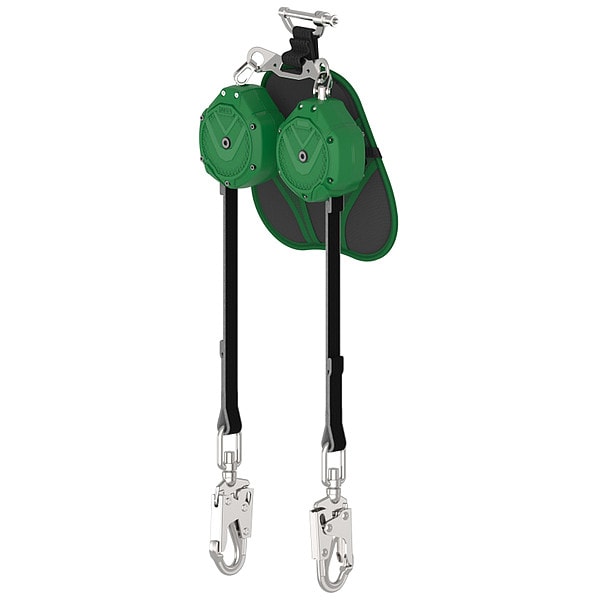 Msa Safety Self-Retracting Lifeline, 6 ft L, 2Legs - VSLEW-012-PE-A