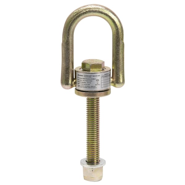 Safewaze 5K Swivel Steel Anchor & Bolt - 021-4047