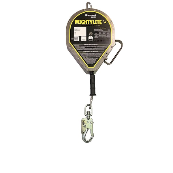 Honeywell Miller Self-Retracting Lifeline, 50 ft L, 1Leg - MML-OGC1-02/50FT