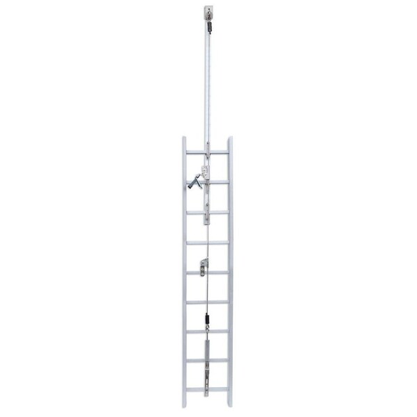 Frontline Ladder Cable Vertical Lifeline System 30 ft Stainless Steel - VLCS30