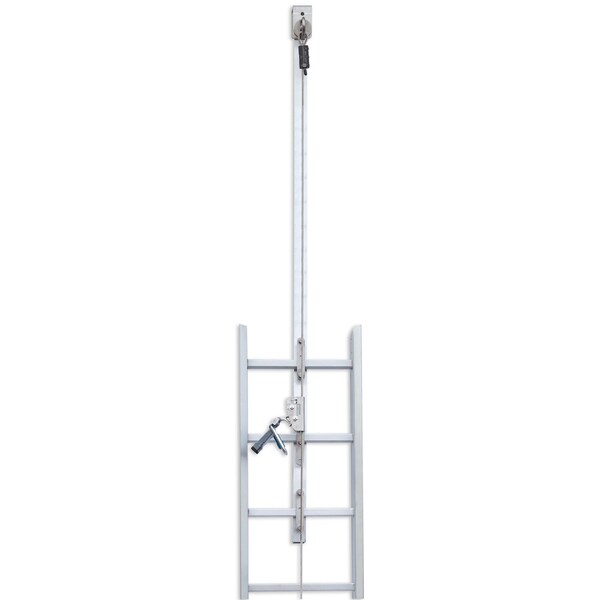 Frontline Ladder Cable Vertical Lifeline System 30 ft Stainless Steel - VLCS30