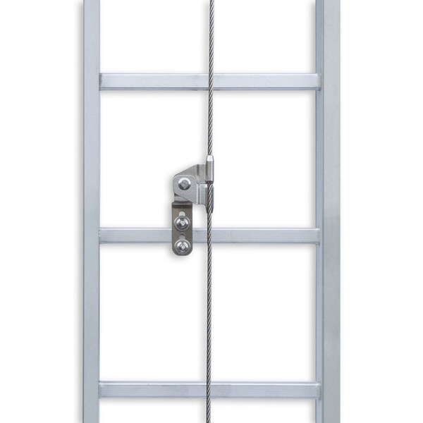 Frontline Ladder Cable Vertical Lifeline System 30 ft Stainless Steel - VLCS30