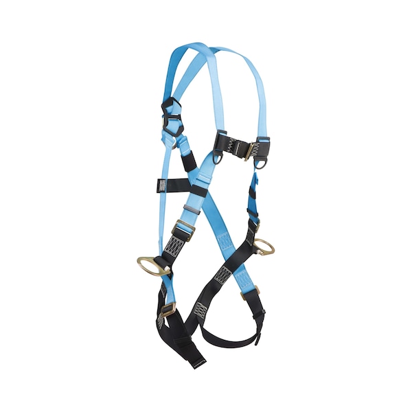 Ironwear Full-Body Harness w/ 3 Steel D-Rings & Polyester Webbing - 2100