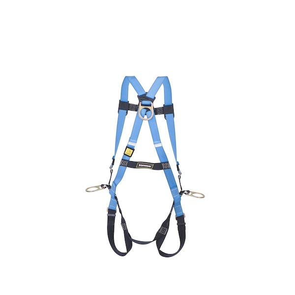 Ironwear Full-Body Harness w/ 3 Steel D-Rings & Polyester Webbing - 2100