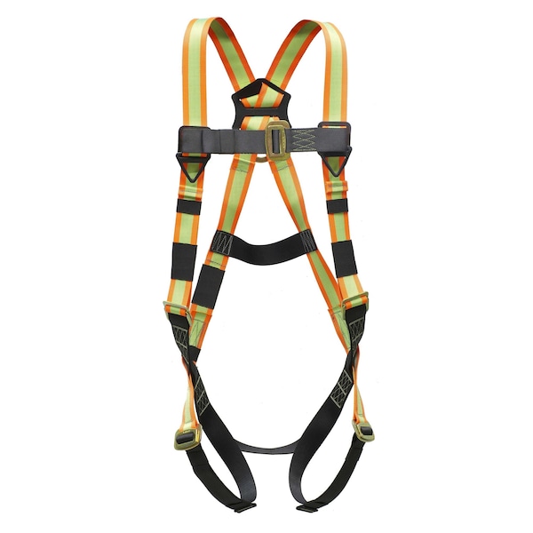 Super Anchor Safety Universal Size - Hi-Viz Webbing Value Fall Arrester Harness - 6069