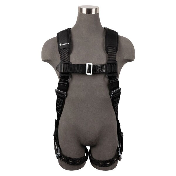 Safewaze Heavyweight Full Body Harness: 1D MB Chest, TB Legs - SW99280-HW-1