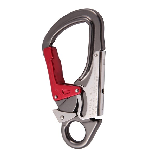 Sunbelt Snap Hook-Triple Action, Aluminum 9" x5" x0.5" - A-B1ABSH903A