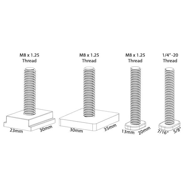 Milescraft Track Master, Universal T-Track Clamping System. Fits any T-Track. Clamping Base and 3in Clamp. - 4023
