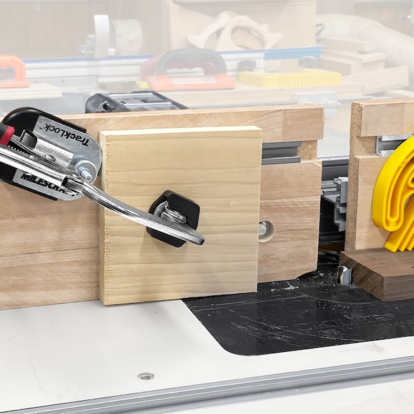 Milescraft Track Master, Universal T-Track Clamping System. Fits any T-Track. Clamping Base and 3in Clamp. - 4023
